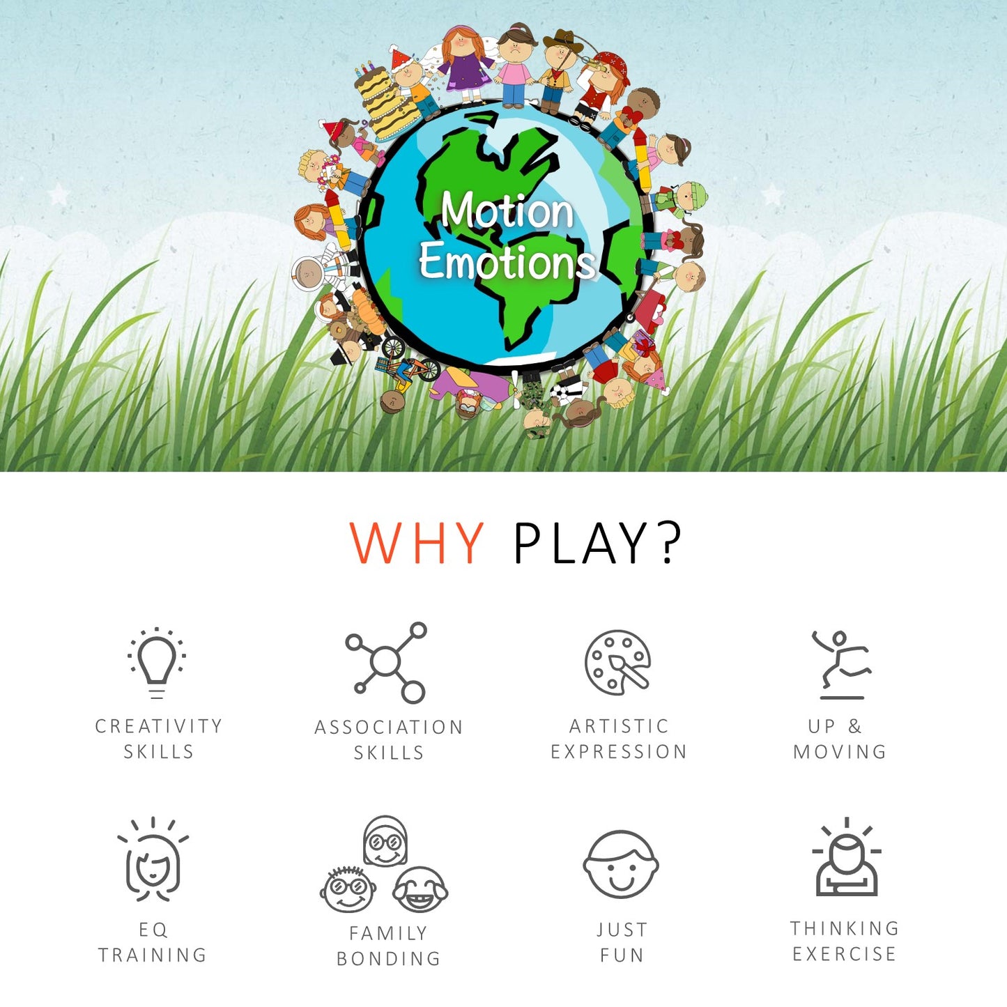 لعبة تطوير Metocha EQ - Motion Emotions 